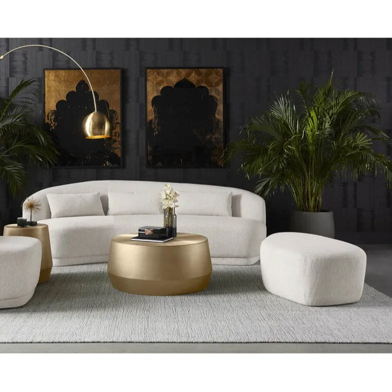Raya Ottoman - Dove Cream