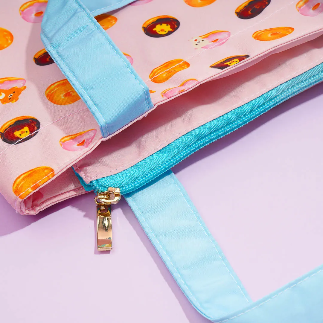 Rilakkuma Donut All Over Lunch Bag