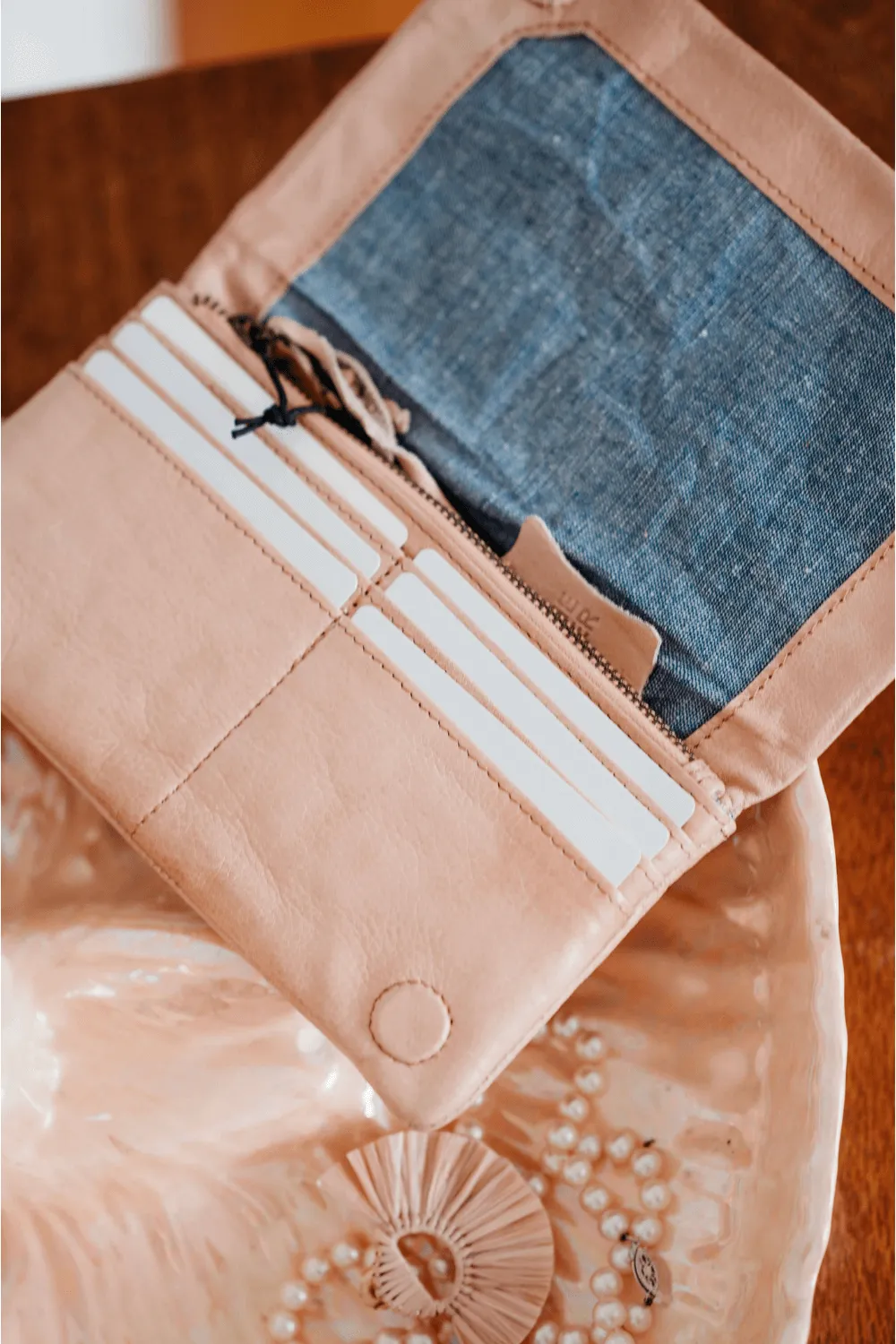 Rugged Hide Indigo Wallet