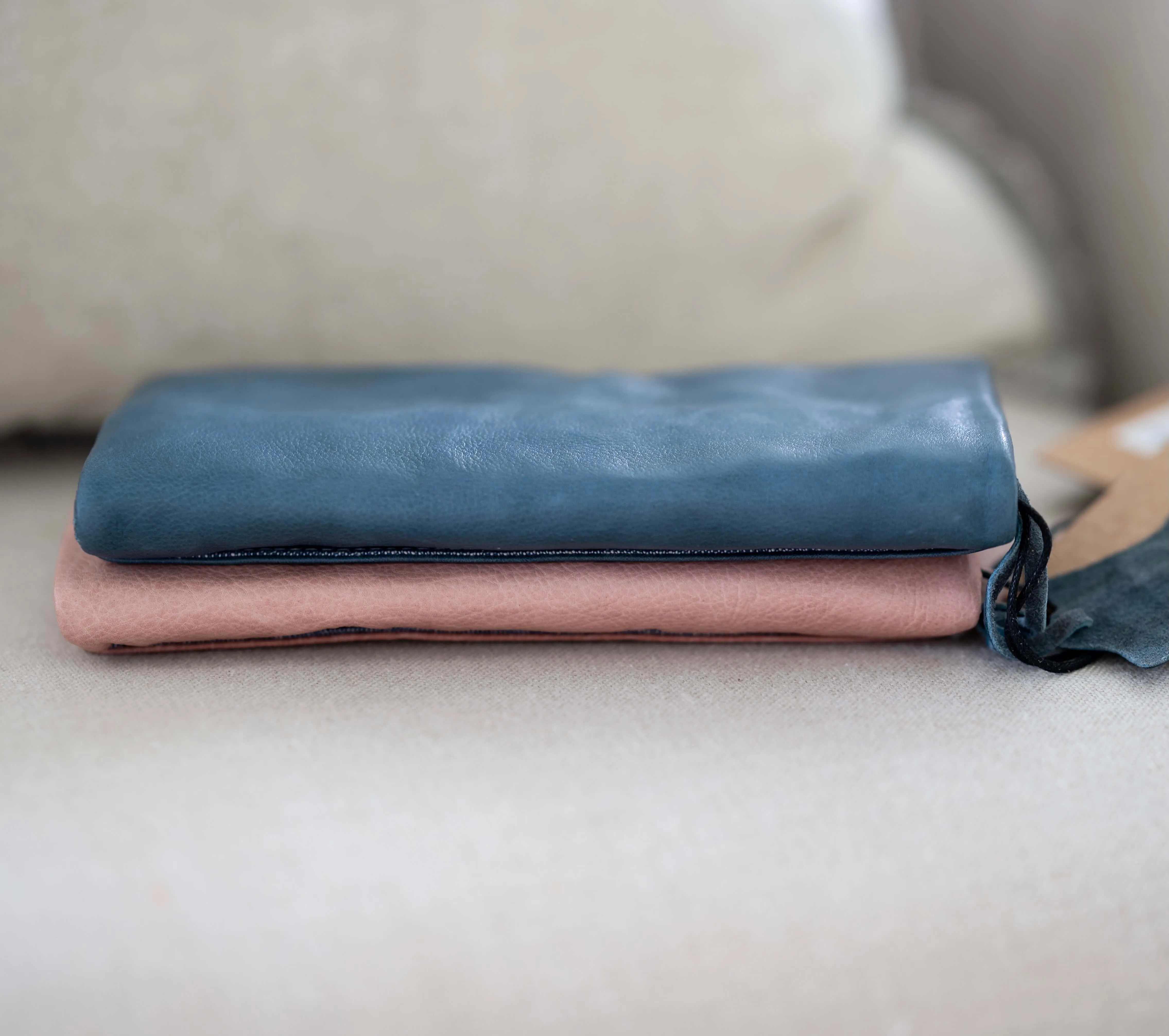 Rugged Hide Indigo Wallet