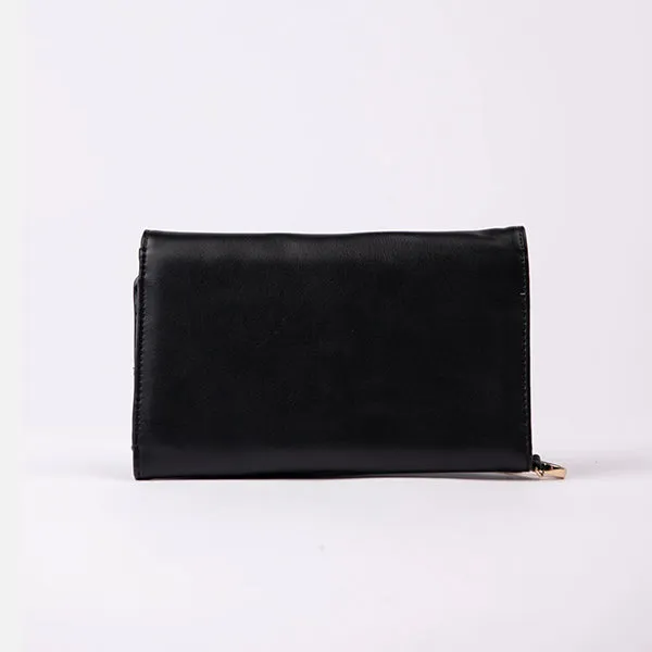 Rusty Eve Travel Wallet - Black