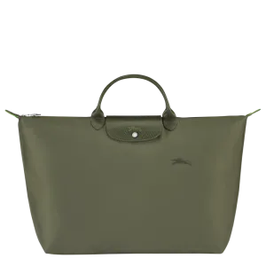 S LE PLIAGE GREEN TRAVEL BAG Recycled Canvas - Forest