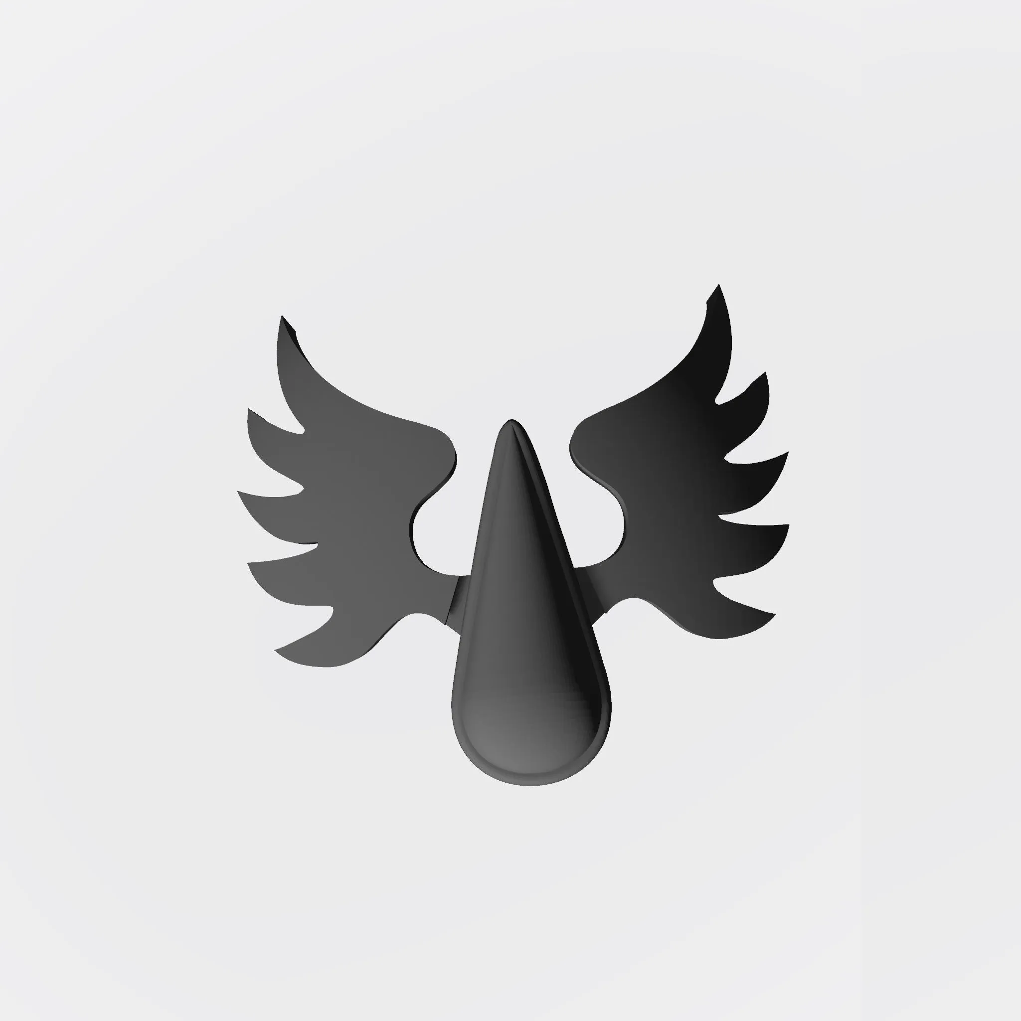 Sanguis Legions Shoulder Pad Decal Blood Drop with Wings for JoyToy Space Marines