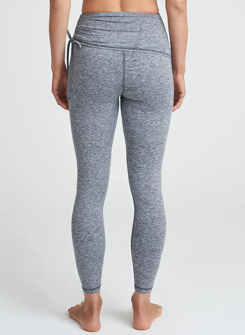 Shirred High Waist Legging