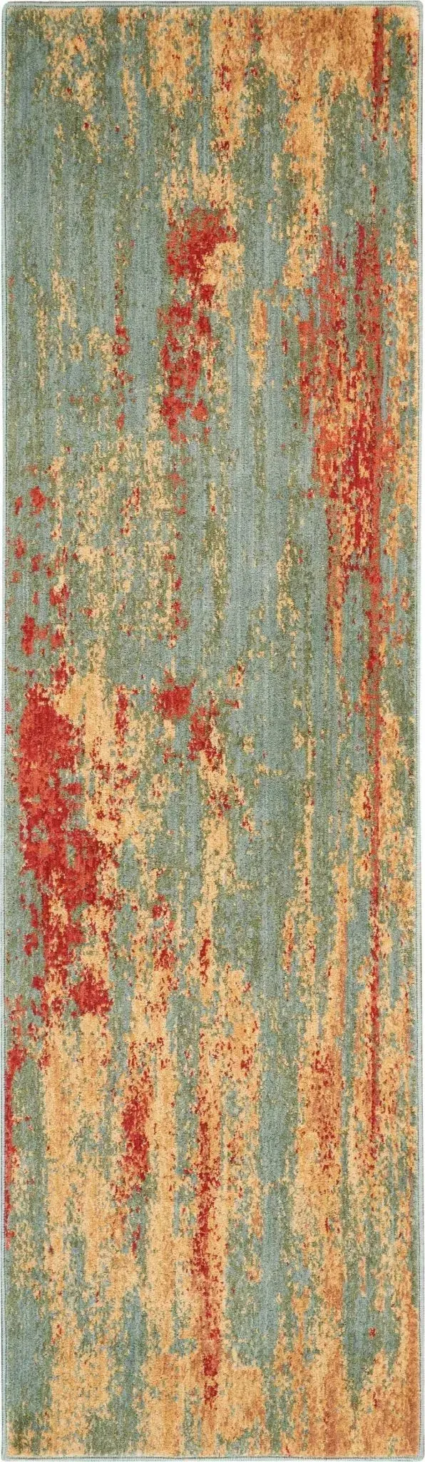 Somerset ST91 Teal/Multicolor Rug