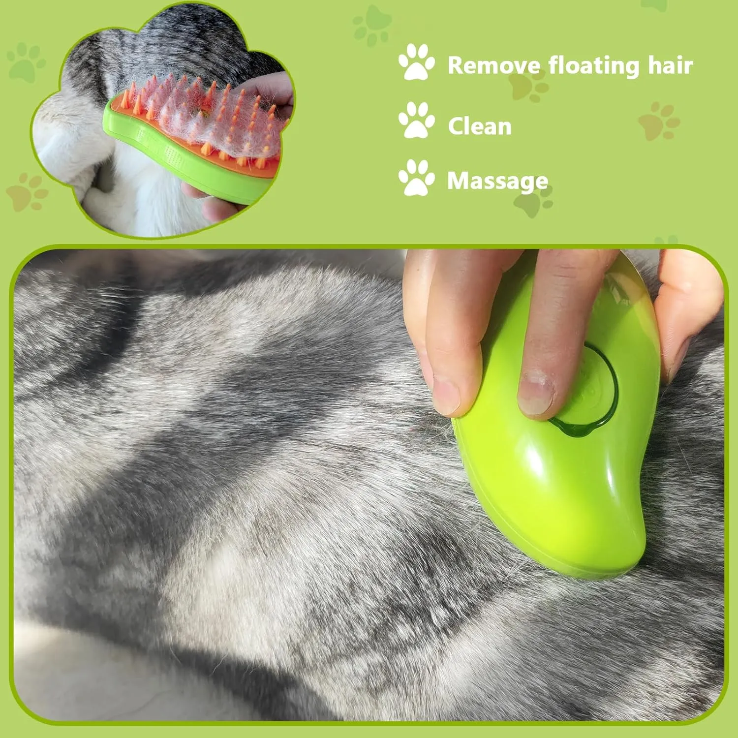 Spa Spray Pet Brush