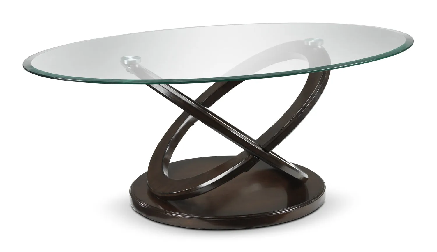 Stark Coffee Table - Brown Cherry