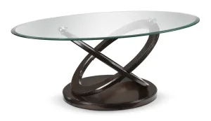 Stark Coffee Table - Brown Cherry