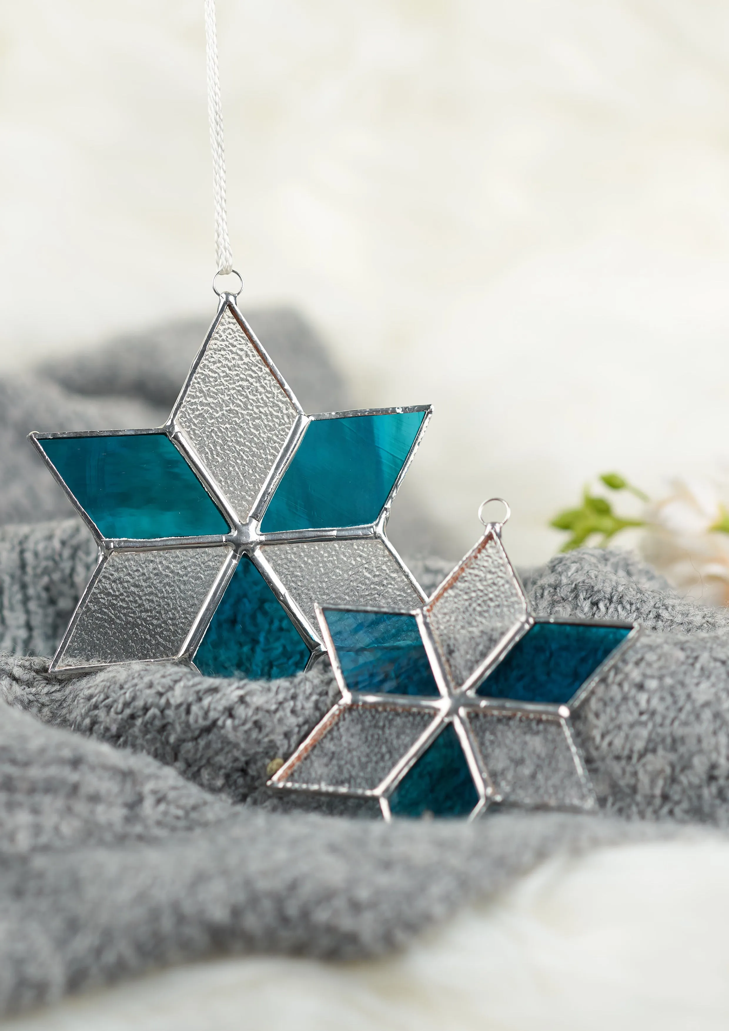 Stella - Christmas stars - Blue | Clear