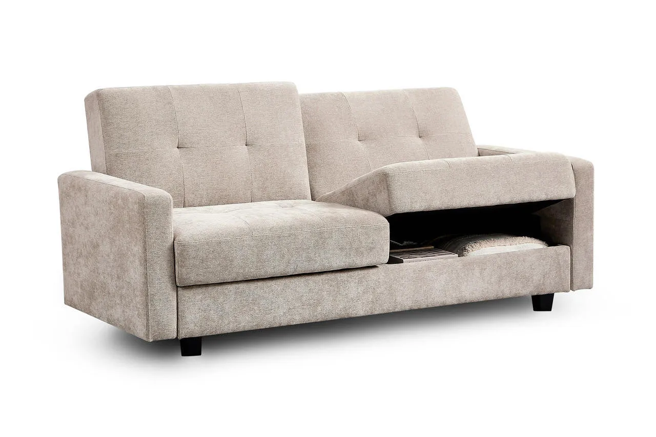 Teme Sofabed - Beige 3 Seater - 194 CM