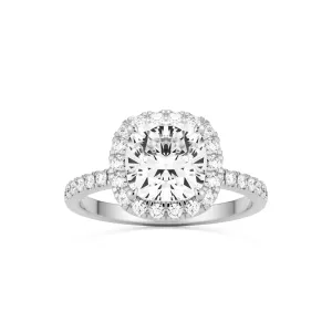 The Cushion Halo Pavé