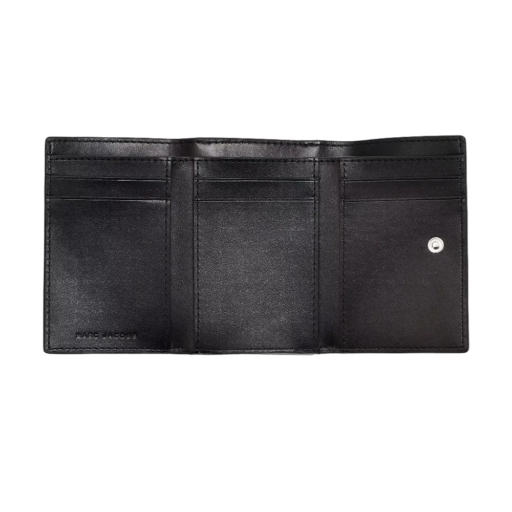 THE LEATHER COVERED J MARK TRI-FOLD WALLET