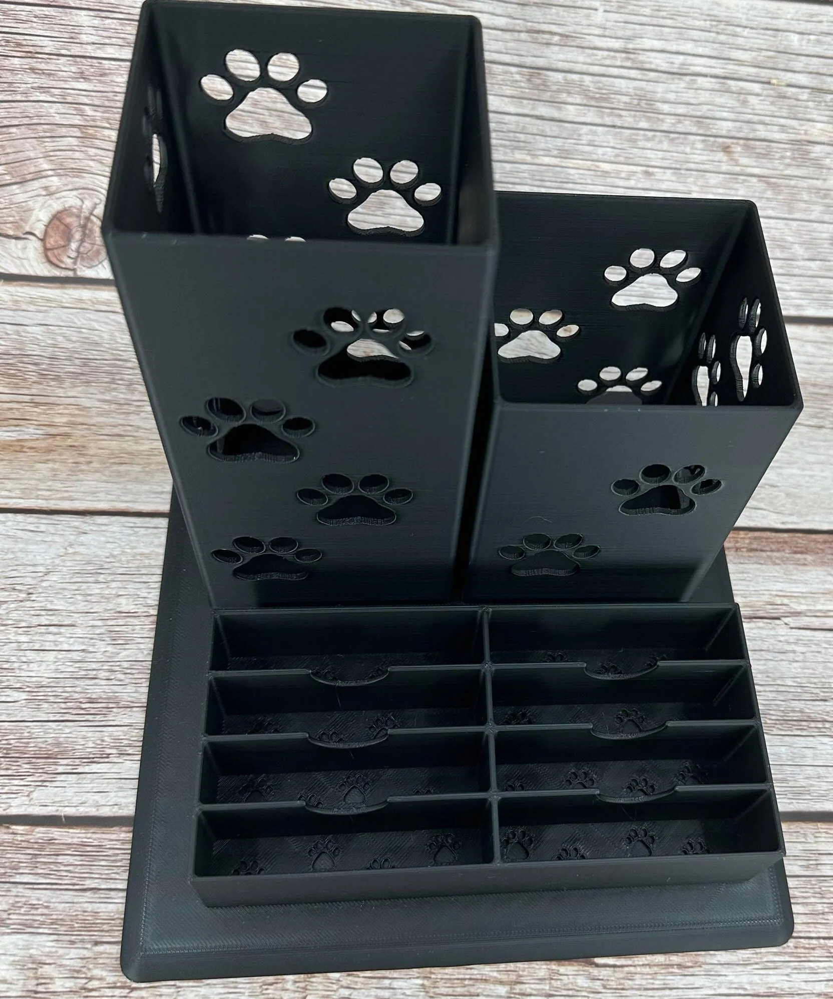 The Sheltie - Dog Grooming Brush and Wide Size Blade Holder, Simple Organizer |