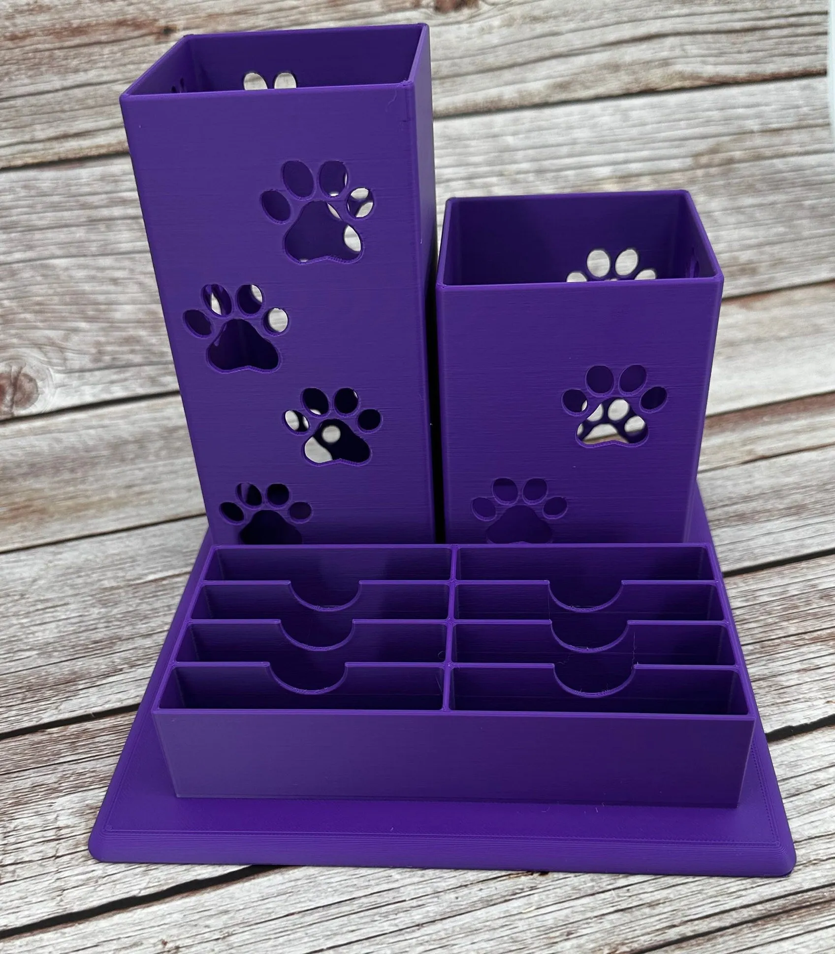 The Sheltie - Dog Grooming Brush and Wide Size Blade Holder, Simple Organizer |