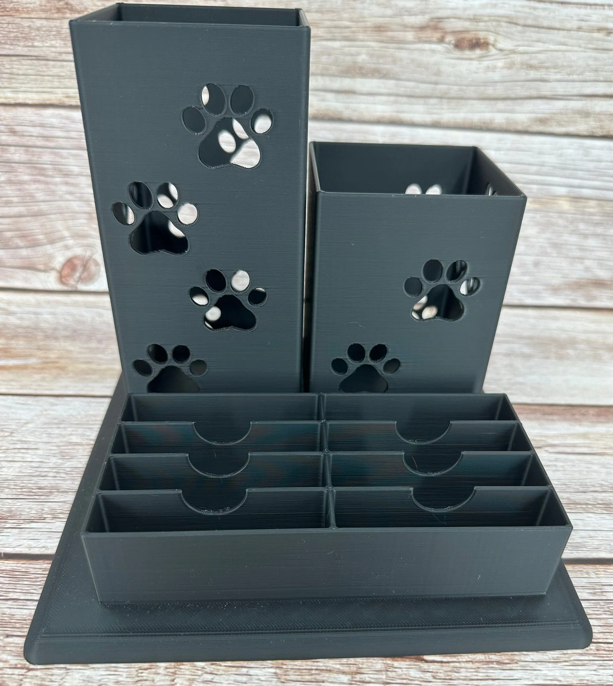 The Sheltie - Dog Grooming Brush and Wide Size Blade Holder, Simple Organizer |
