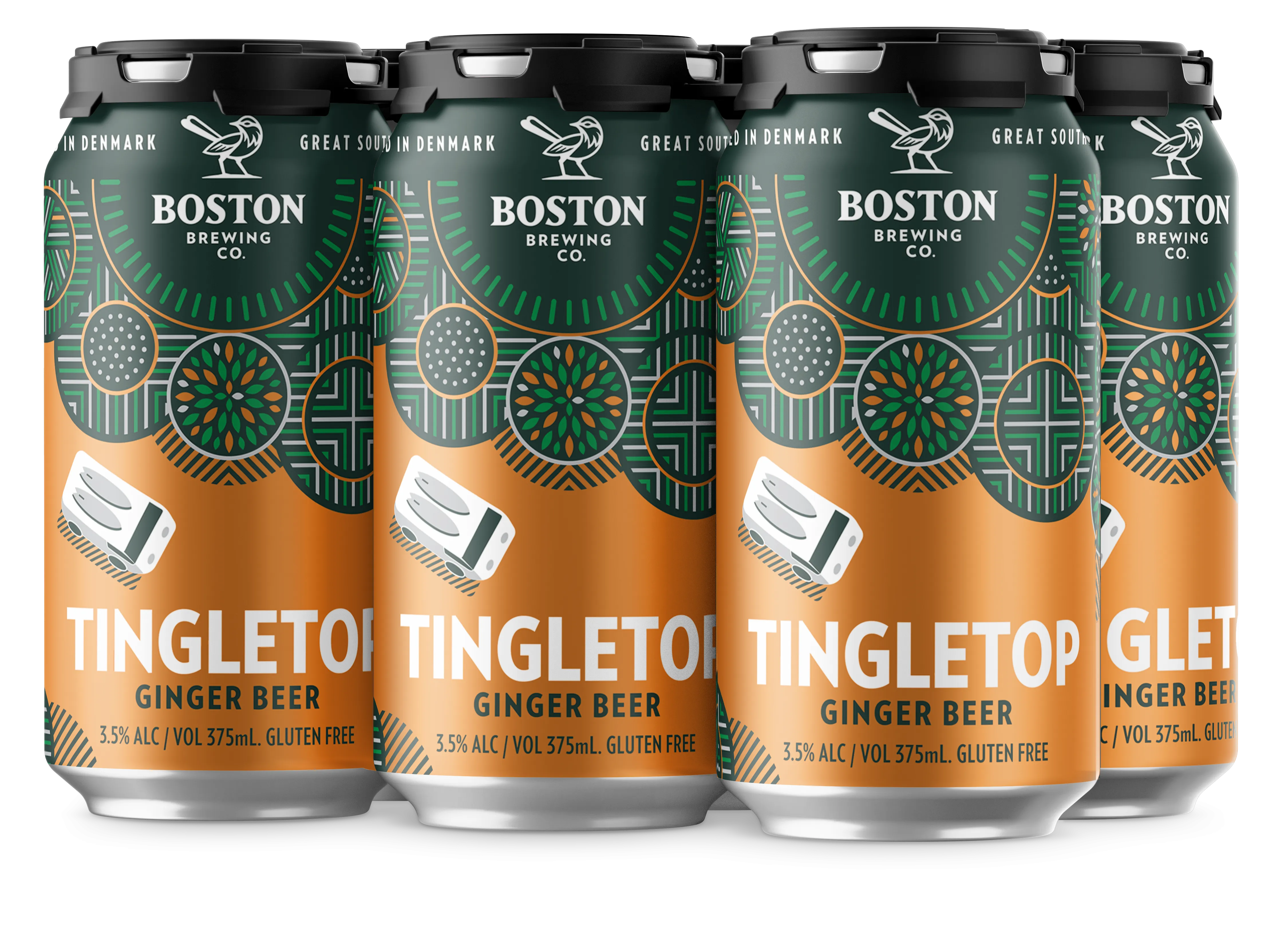 TINGLETOP GINGER BEER 3.5% ABV GLUTEN FREE