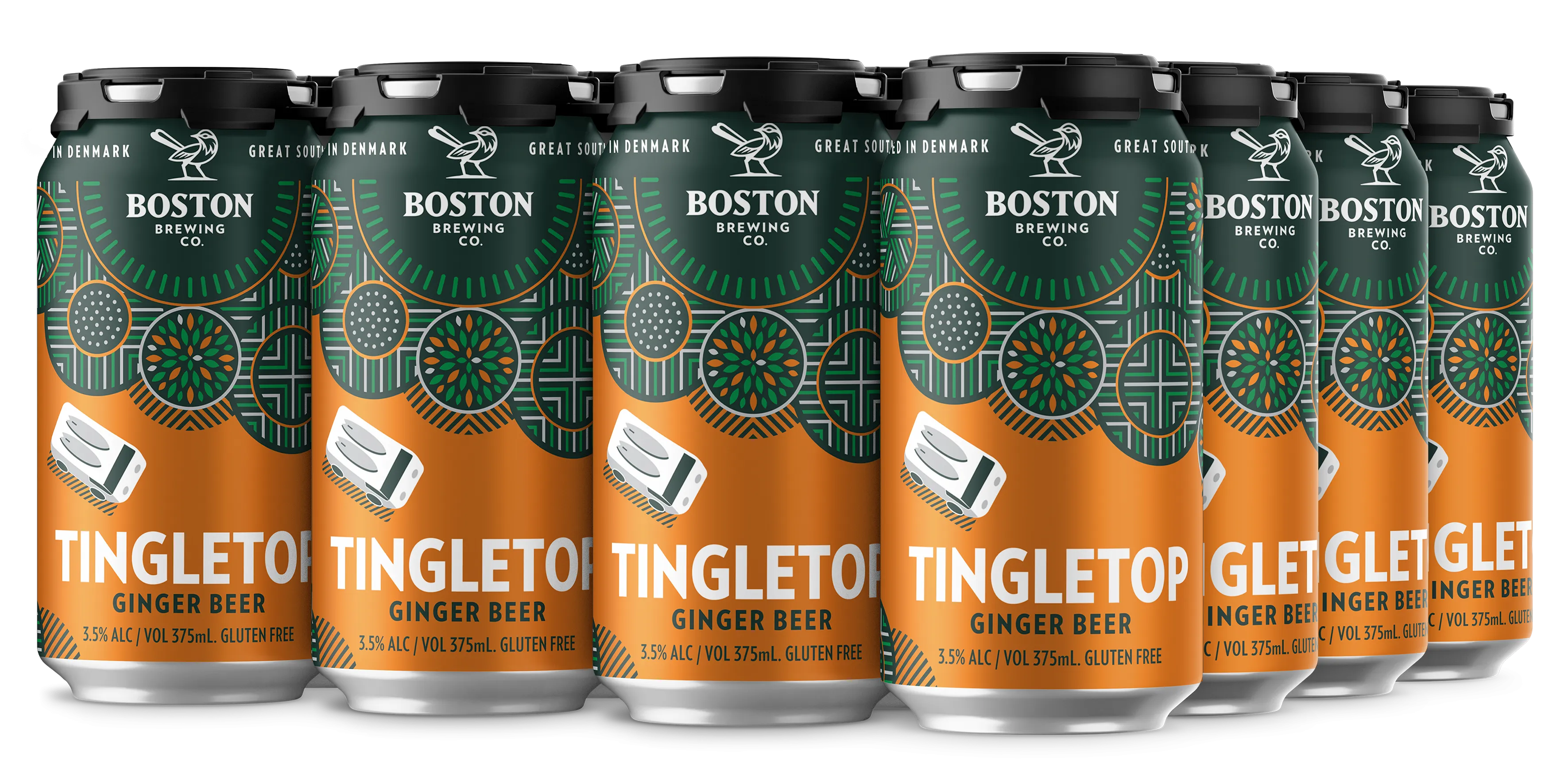 TINGLETOP GINGER BEER 3.5% ABV GLUTEN FREE