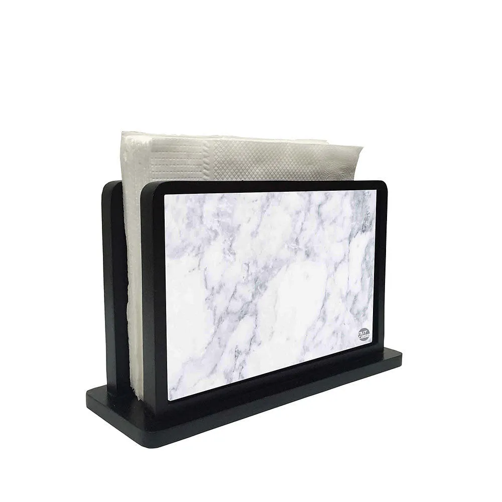 Tissue Holder Paper Napkin Stand - Marble White