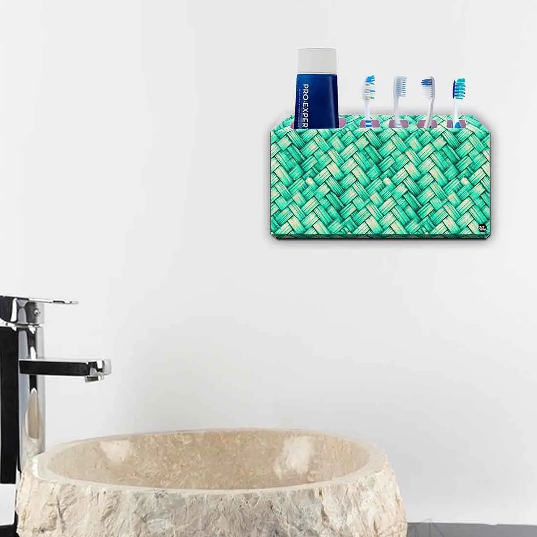 Toothbrush Holder Wall Mounted -Shade Color Triangle
