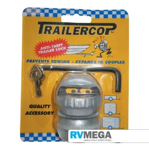Trailer Cop Coupling Lock - 50mm Ball