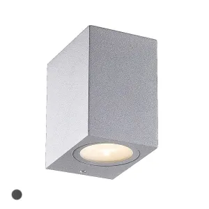 Trek 4 In. LED Outdoor Wall Sconce Marine gray Finish