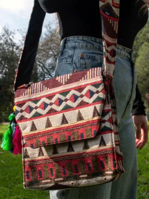 Tribal bag with bead