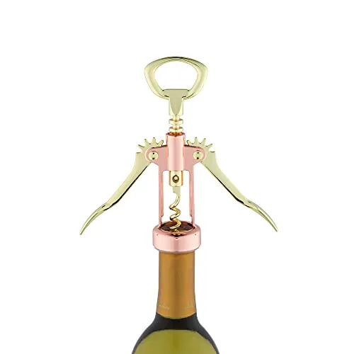 Twine Copper and Gold Winged Corkscrews