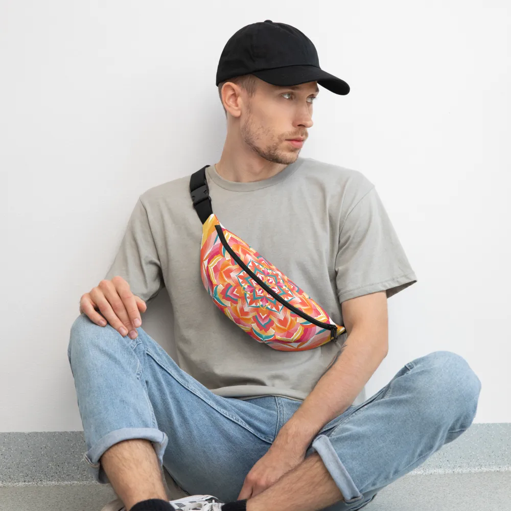 Vibrant Wanderlust Fanny Pack