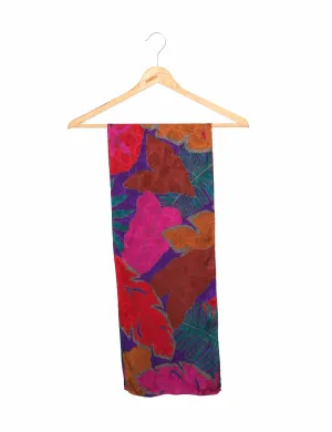Vintage Liz Claiborne Long Silk Scarf