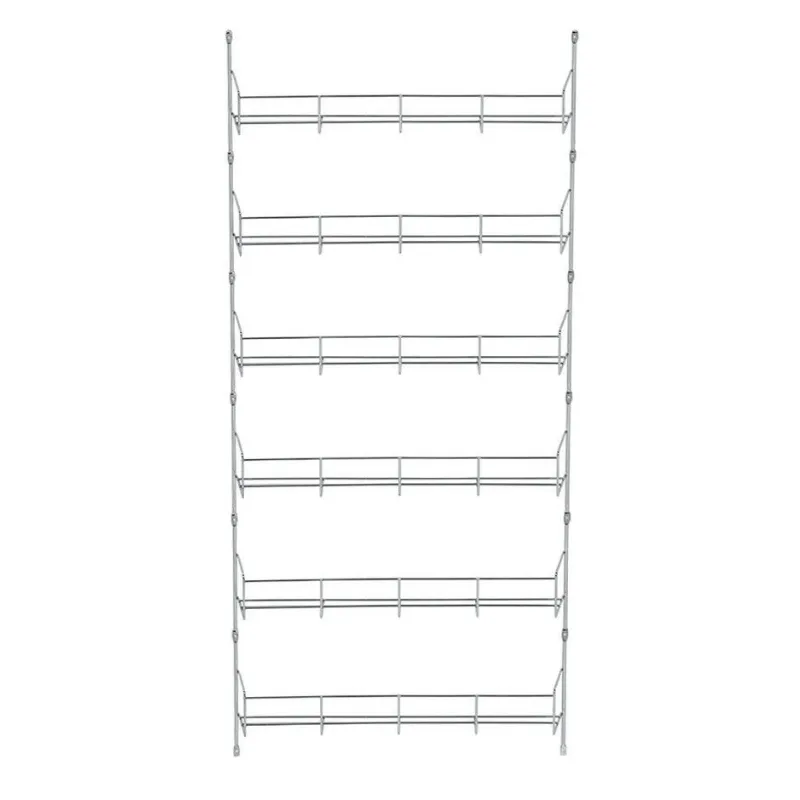 Wall Mounted Kitchen Spice Organizer Hanging Rack