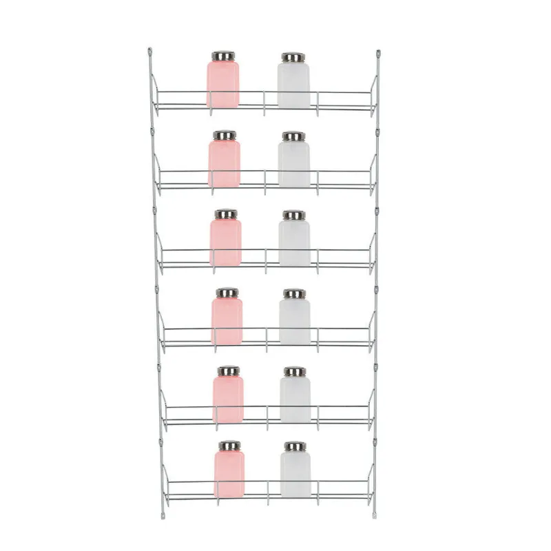 Wall Mounted Kitchen Spice Organizer Hanging Rack