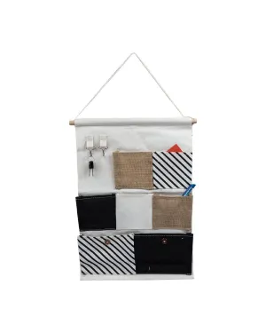 Wall Organizer, Multicolour, Canvas