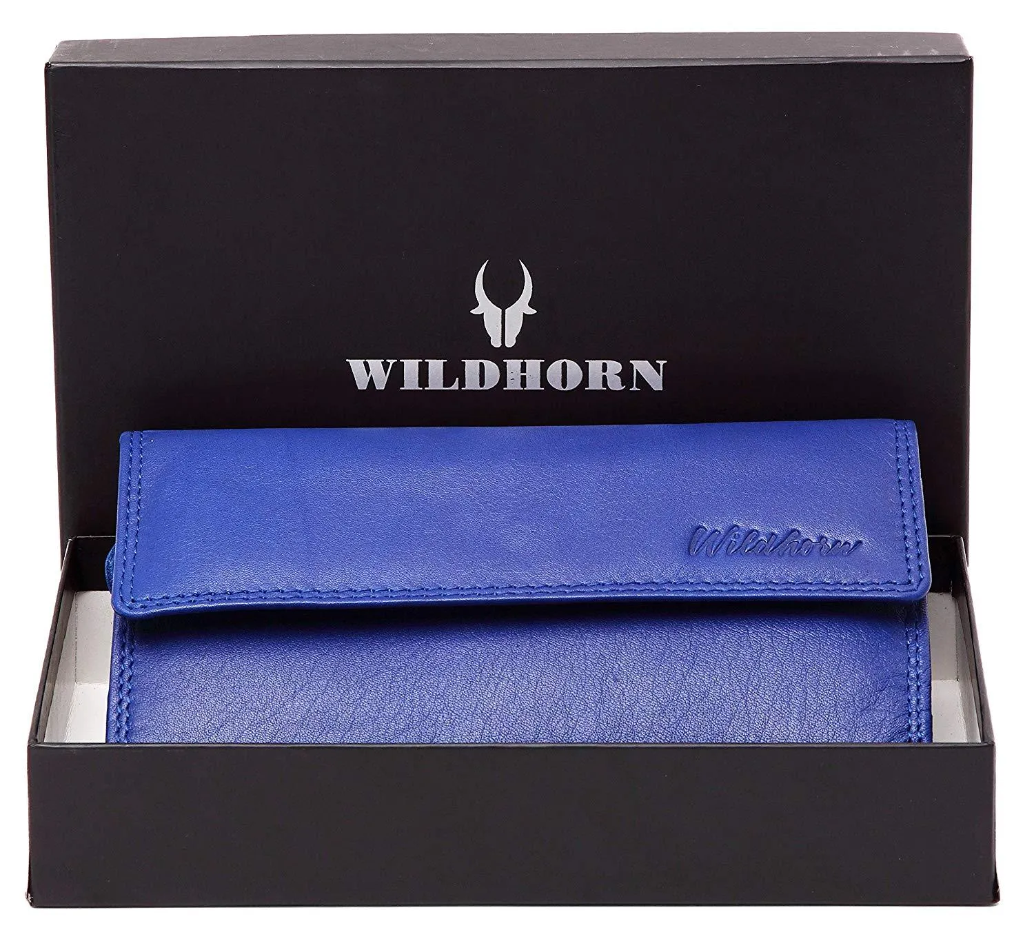 WildHorn Emily RFID PROTECTED Genuine Leather Wallet for Women stylish|Purse for Women/Girls