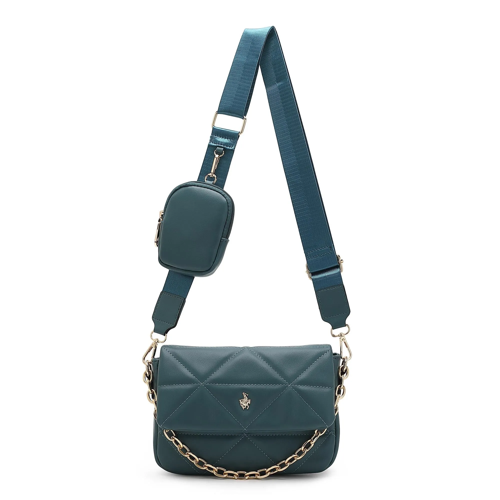 Women's Quilted Shoulder Sling Bag - HJJ 1677