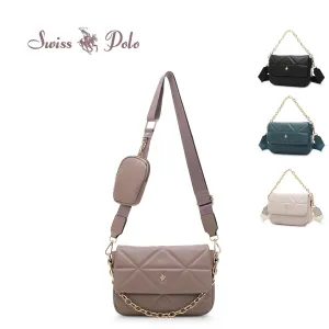 Women's Quilted Shoulder Sling Bag - HJJ 1677