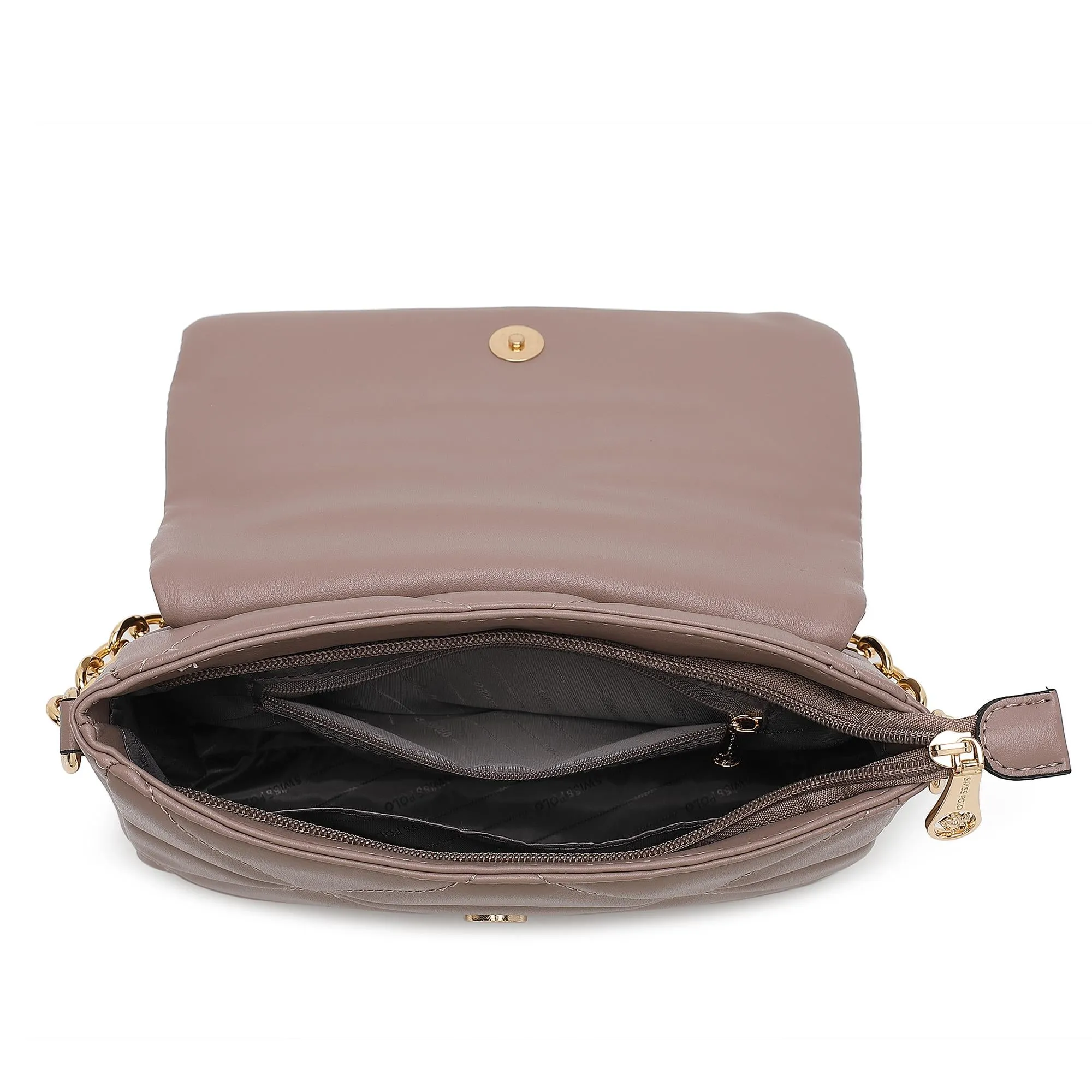 Women's Quilted Shoulder Sling Bag - HJJ 1677