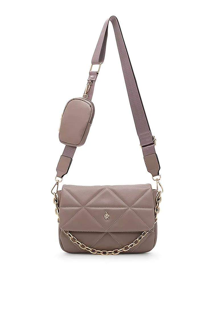 Women's Quilted Shoulder Sling Bag - HJJ 1677