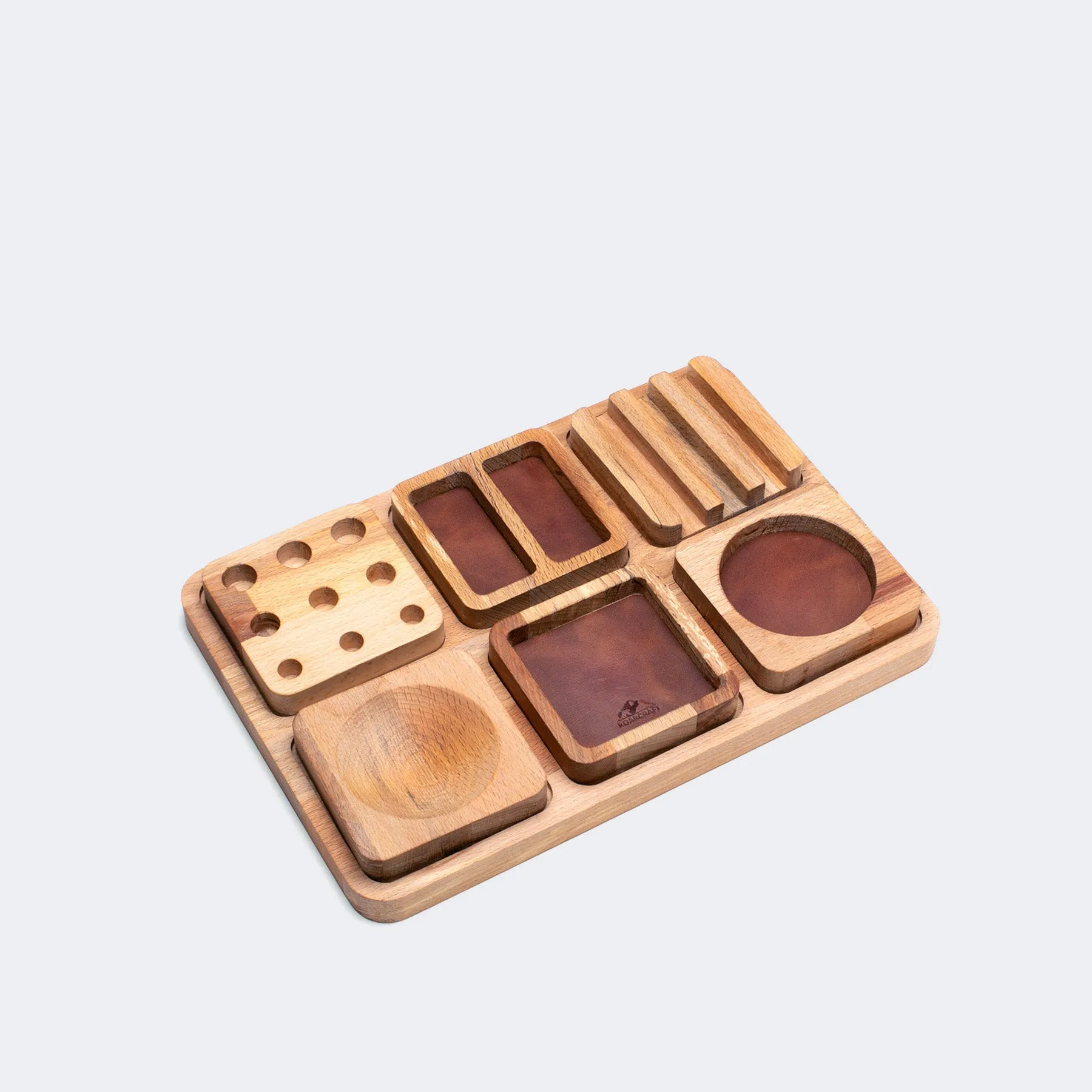 Wood Desk Organizer - Alabanda - LIMITED STOCK!
