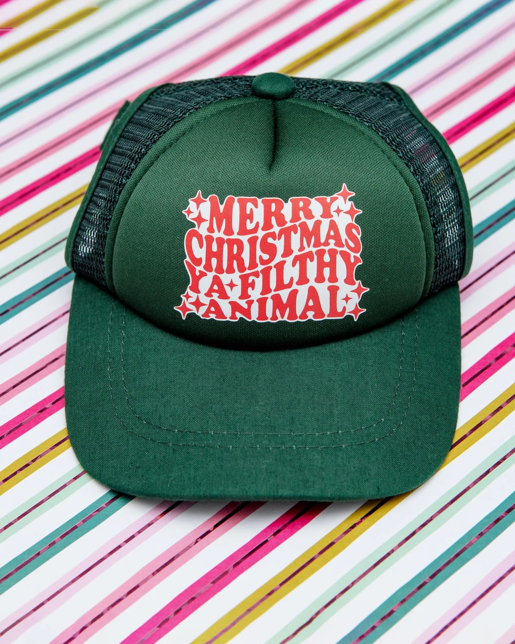 Ya Filthy Animal Holiday Pet Trucker Hat (DOG & CO. EXCLUSIVE)