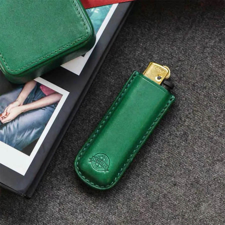 YAAGLE Leather Handmade Lighter case  for Man/Woman  YG2002