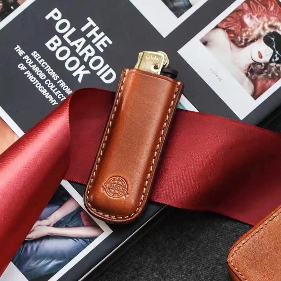 YAAGLE Leather Handmade Lighter case  for Man/Woman  YG2002