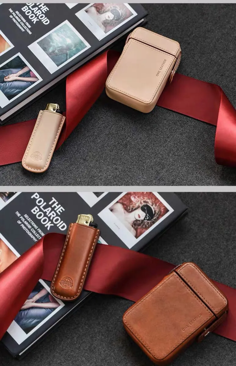 YAAGLE Leather Handmade Lighter case  for Man/Woman  YG2002