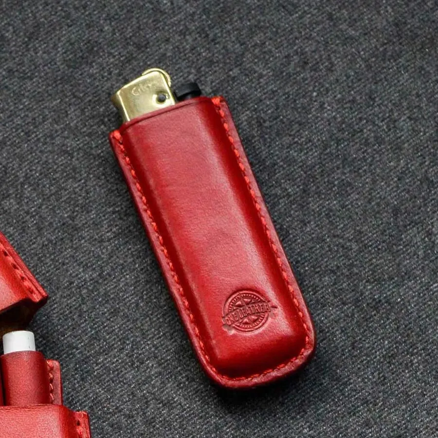 YAAGLE Leather Handmade Lighter case  for Man/Woman  YG2002
