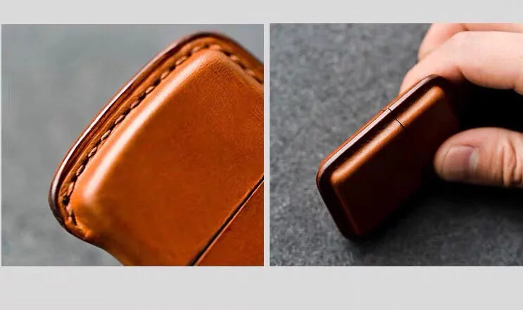 YAAGLE Leather Handmade Lighter case  for Man/Woman  YG2002