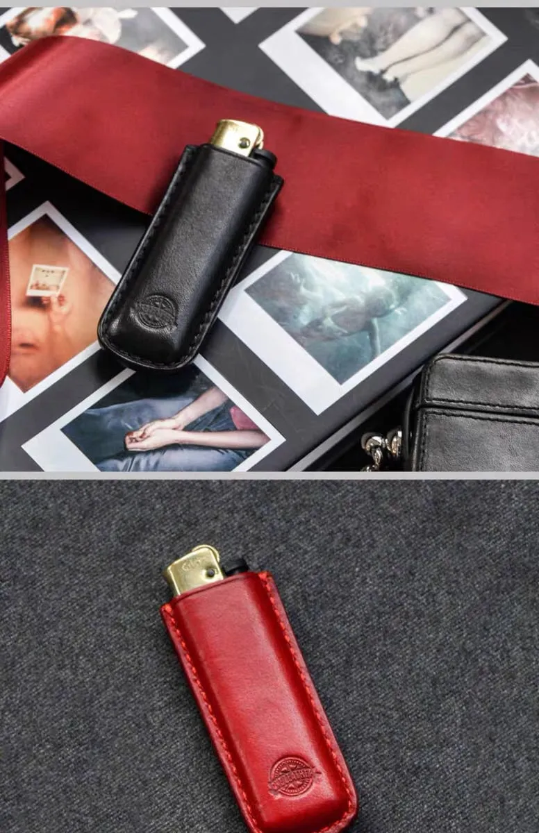 YAAGLE Leather Handmade Lighter case  for Man/Woman  YG2002