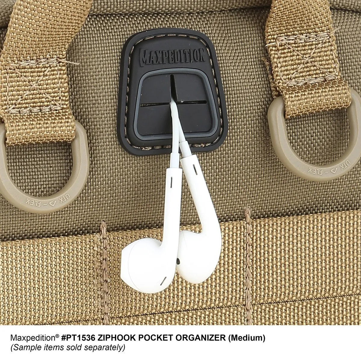Ziphook Pocket Organizer (Medium) (Buy 1 Get 1 Free Pocket Organizer. Mix and Match in Multiples of 2. All Sales Final.)