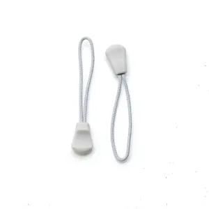 Zipper Pull - Light Grey